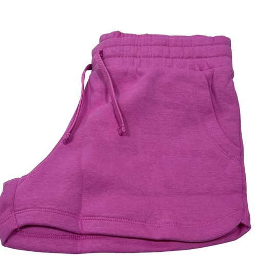 Under Armour Girl's Rival Fleece Shorts Size Large Color Pink Edge Cute - Picture 5 of 8