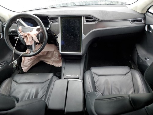 2012-2020 Tesla Model S Trunk Liftgate Tailgate Driver Side Cover Panel Trim OEM - Picture 6 of 15