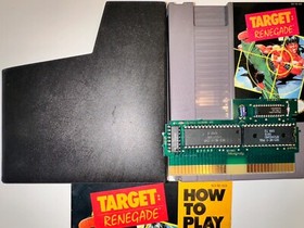 Target Renegade (Nintendo NES) COMPLETE IN BOX CIB Authentic