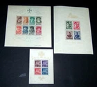 PORTUGAL #649a, 641a, 637a Mint NH - 1944-45 Souvenir Sheets ($145)