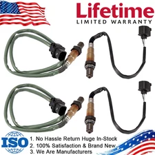 4X Up&Downstream Oxygen O2 Sensor For Mercedes-Benz ML350 C300 R350 S550 GLK350