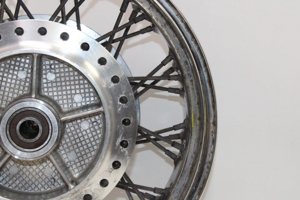 98-03 HONDA SHADOW ACE 750 VT750CD DELUXE OEM REAR BACK WHEEL RIM - Image 4 of 4