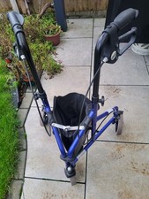 Rollator 3 Wheel Mobility Walker with Storage