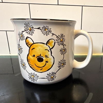 Silver Buffalo Disney Winnie the Pooh Enjoy The Little Things Daisy Camper Mug 2