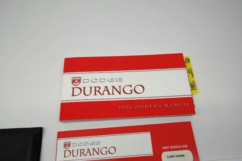 2006 DODGE DURANGO OWNERS MANUAL - Image 4 of 4