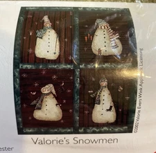Mohawk Home Woven Throw "Valorie's Snowmen" 50x60 " 