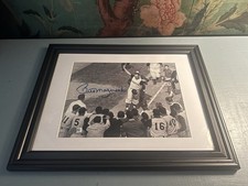 Bill Mazeroski Signed Framed Pittsburgh Pirates Photo Auto COA 12x15 Frame
