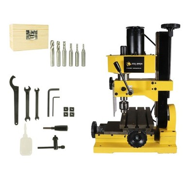 Steel Dragon Tools  Variable Speed Mini Milling Machine Benchtop Drilling