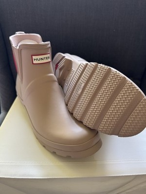 Hunter Gummistiefel Kurz Größe 42 beige