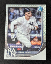 Aaron Judge — 2025 Bowman Mega Box Chrome Mojo Refractor #99 Yankees