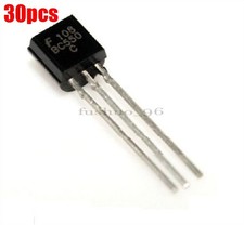 30Pcs TO-92 Npn BC550 Transistor Low Noise Ic New ln