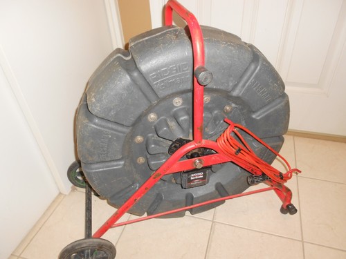 RIDGID SEESNAKE TRUSENSE COLOR SEWER CAMERA 150' FEET SELF LEVELING