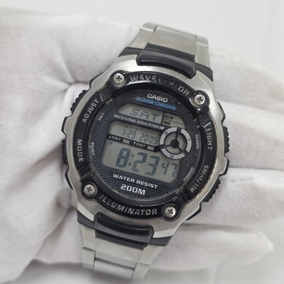 Casio Wave Ceptor Mens Watch WV-200A Water Resistant 20 BAR