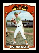 1972 Topps #279 Larry Brown   EXMT/EXMT+ X3703478