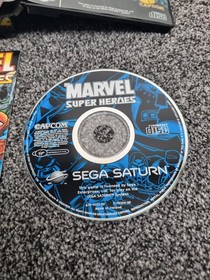 Marvel Super Heroes, Sega Saturn, PAL, Complete, *VGC*
