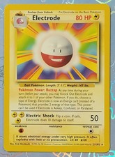 Electrode 21/102 Base Set Pokemon Card NM on eBay