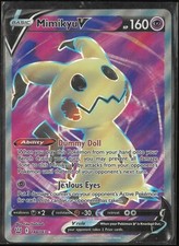 2021 Pokemon Battle Styles Mimikyu V Full Art 148/163 LP
