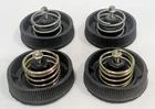 Original OEM Technics SL-3300 Spring-Damped Feet Set w Screws And Nuts