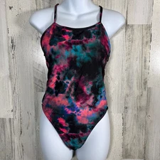 JOLYN Brandon 2 - One-Piece Swimsuit – Size 32 – Galaxy Space Print Diving/Swim