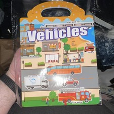 Shenzhen Yige KT003 Vehicles Reusable Jelly Stickers Kids' Craft Activity Set