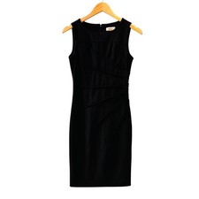 Calvin Klein Black Sleeveless Star Bust Dress Size 2