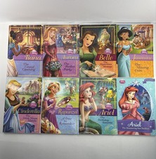 Lot of 8 Disney Princess Chapter Books 2010-11 Paperback First Editions Ariel