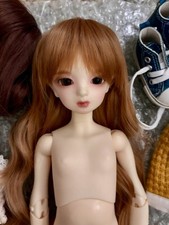 Dollmore Kid Flocke Resin BJD Girl Doll Wigs Outfits Shoes COA Very Good