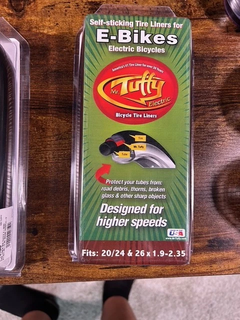 Mr. Tuffy Fahrrad Reifeneinlage Ebike braun