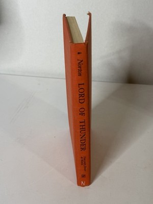 Lord of Thunder by Andre Norton An S F Adventure 1968 ex-library HC No DJ book