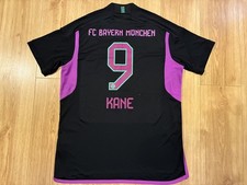 Original FC Bayern Munich Away Shirt #9 Kane 2023 / 2024