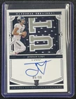 JORDAN LOVE 2020 NATIONAL TREASURES COLLEGIATE #120 ROOKIE LOGO PATCH AUTO 86/99