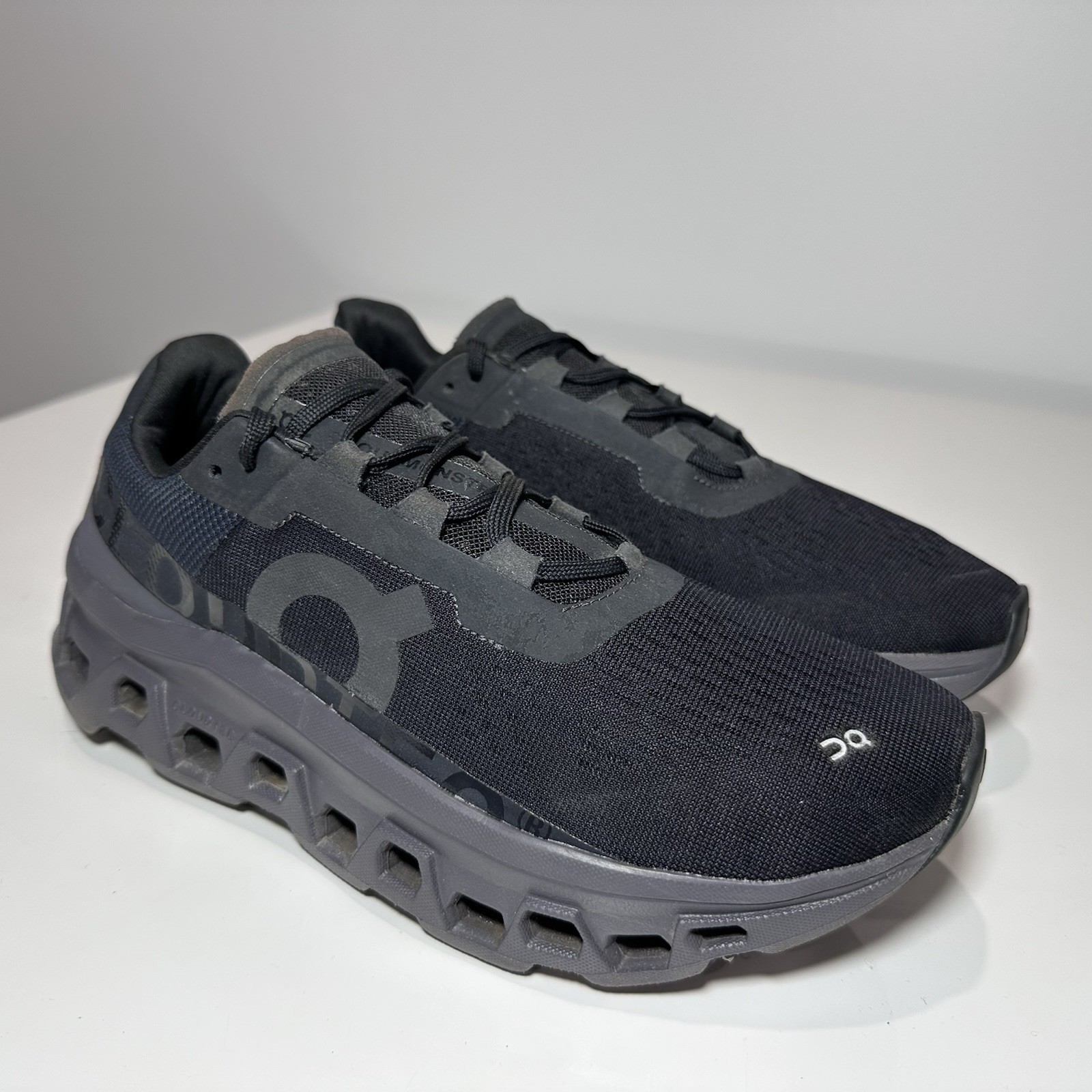 On Cloud CLOUDMONSTER Black Running Sneakers Wome… - image 3