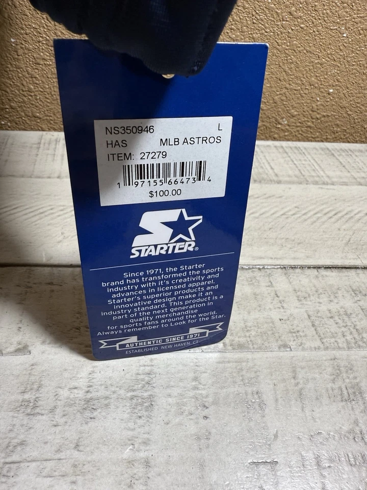 Chaqueta grande para mujer Houston Astros Starter de Astros Store NS350946 Foto 4 de 4