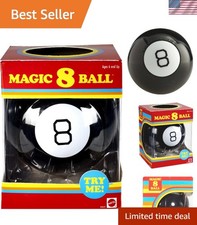 Retro Magic 8 Ball Fortune-Telling Toy for Families  Parties - Travel-Friendly