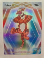 2026 Topps Disney Neon Tigger Purple/Yellow/Blue /99