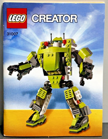 Lego 31007 CREATOR  Power Mech 223 PCS - New Open Box