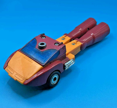 Vintage 1986 Hasbro Transformers Rodimus Prime Metal toe