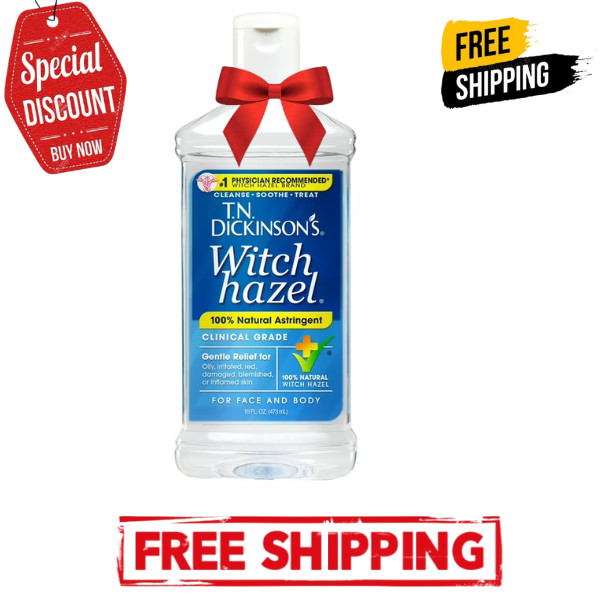 Dickinson's Witch Hazel Cleansing Astringent, 16 Fl Oz