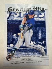 2026 Topps - Jac Caglianone 2025 Greatest Hits #GH-25 Kansas City Royals