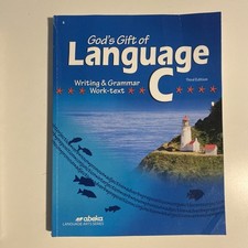 Abeka Gods Gift of Language C 3rd Edition Wri...