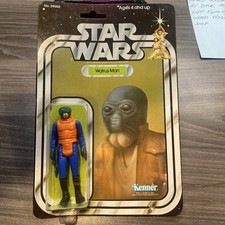 Vintage 1978 Star Wars Walrus Man 21 Back Action Figure
