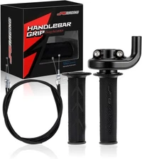  CNC Dirt Bike Throttle Assembly + Grips + Cable for CRF250R/250X/450X 2004 