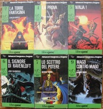 Advanced D&D lotto libro game fantasy Dungeons & Dragons Signore Ravenloft Ninja