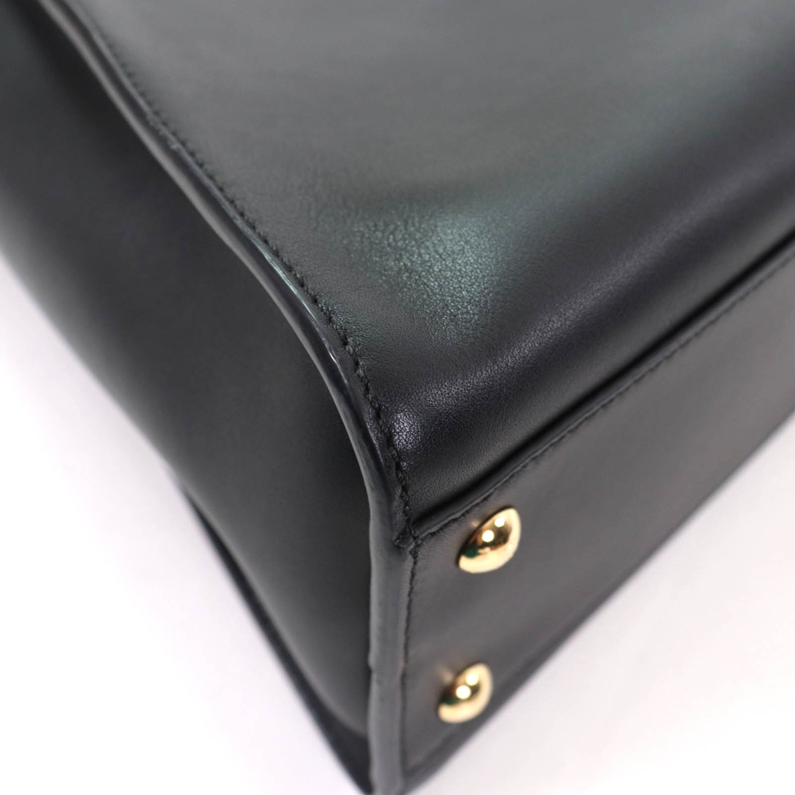 FENDI Handbag Peek-a-boo regular 2WAY Shoulder black Nappa leather Women 8BN290 thumbnail 7