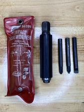 Vintage Lisle 56200 HAND IMPACT DRIVER TOOL KIT – motorcycle tools -hard to find