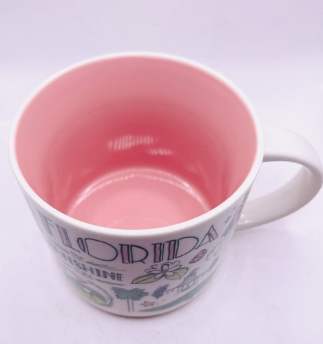 Tazza da caffè Starbucks 2021 Been There Series Across The Globe Florida 14 oz - Foto 6 di 7