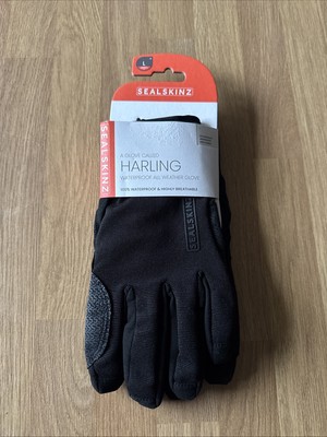 Brandneu Sealskinz Harling wasserdichter Allwetterhandschuh schwarz Größe Large