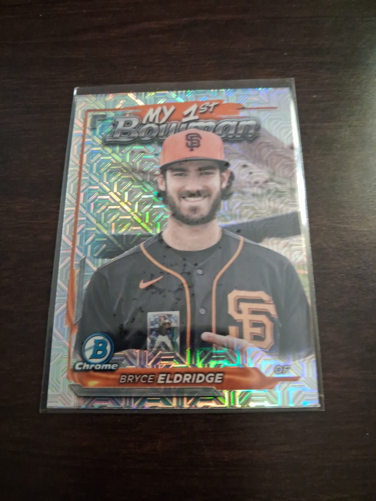 2024 Bowman Chrome - My 1st Bowman Bryce Eldridge #M1B-1 Mojo Refractor (RC)