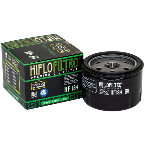 ÖLfilter Hiflo HF184 FüR Aprilia Gilera Malaguti Peugeot Satelis Piaggio MP3-image