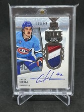 2022-23 Upper Deck The Cup Arber Xhekaj Rookie Patch Auto /249 #133 Canadiens